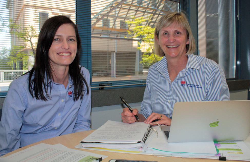 Dr Amanda Clear (left) and Dr Sarah Britton (right)