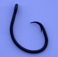 A circle hook recommended for tagging