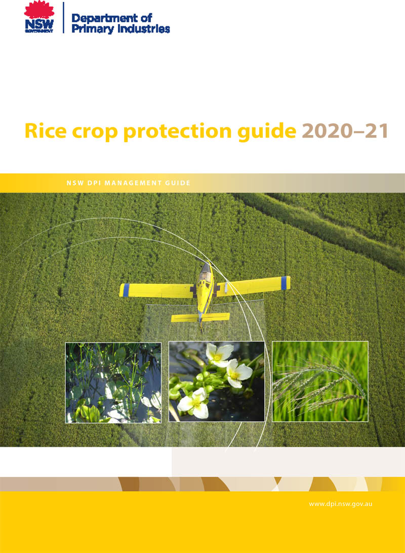 Rice crop protection guide cover