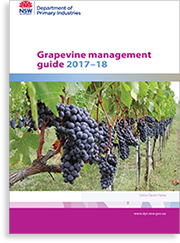 Cover of the grapevine management guide