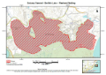 Smith's Lake - Weekend Netting closure map Smith's Lake - Weekend Netting closure map