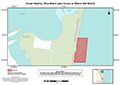 Map of closure for Brou Beach