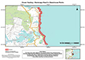 Map of closure for Mummaga Head to Glasshouse Rocks