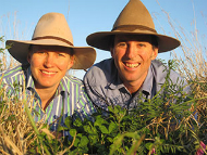 2014 NSW Farmer of the Year award finalists Derek and Kirrily Blomfield