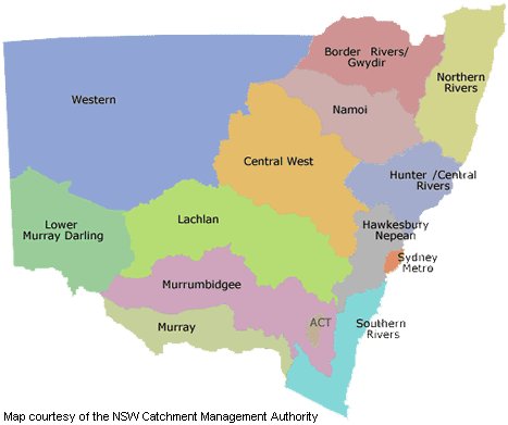 NSW CMA Map