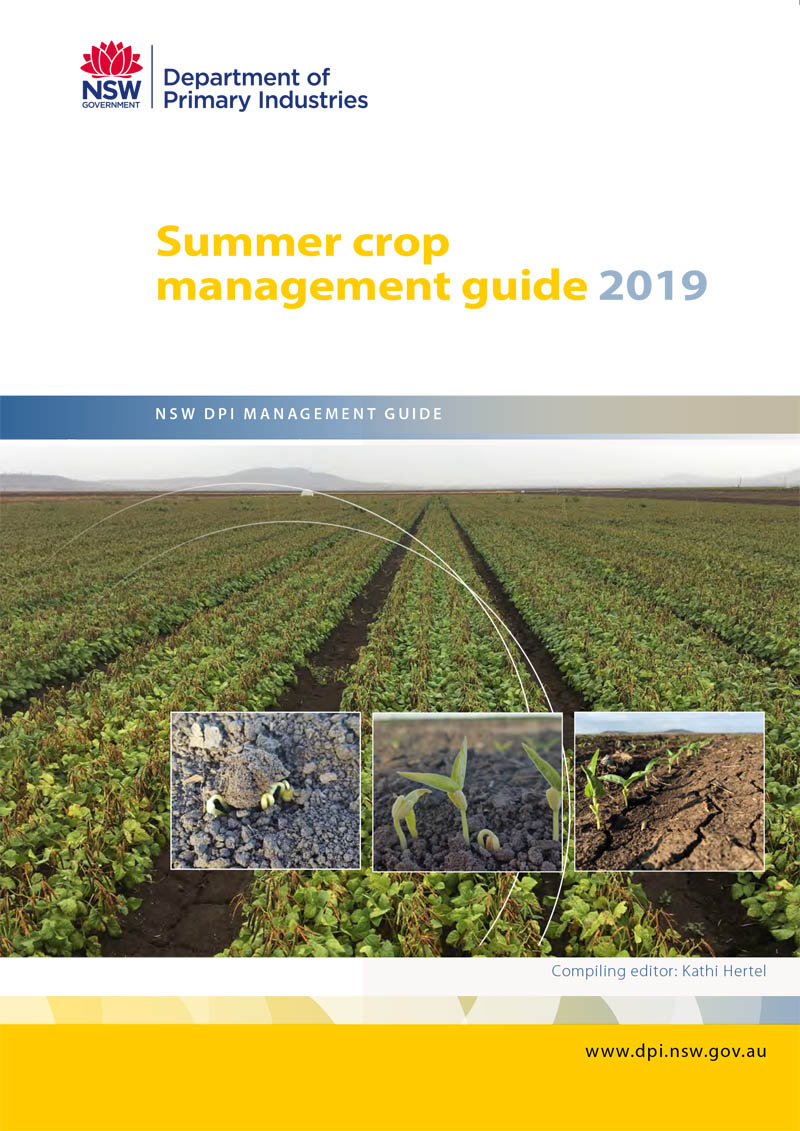 Summer Crop Management Guide cover