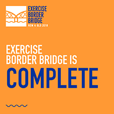 Exercise Border Bridge is complete