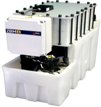 Reflow zinc bromine flow battery