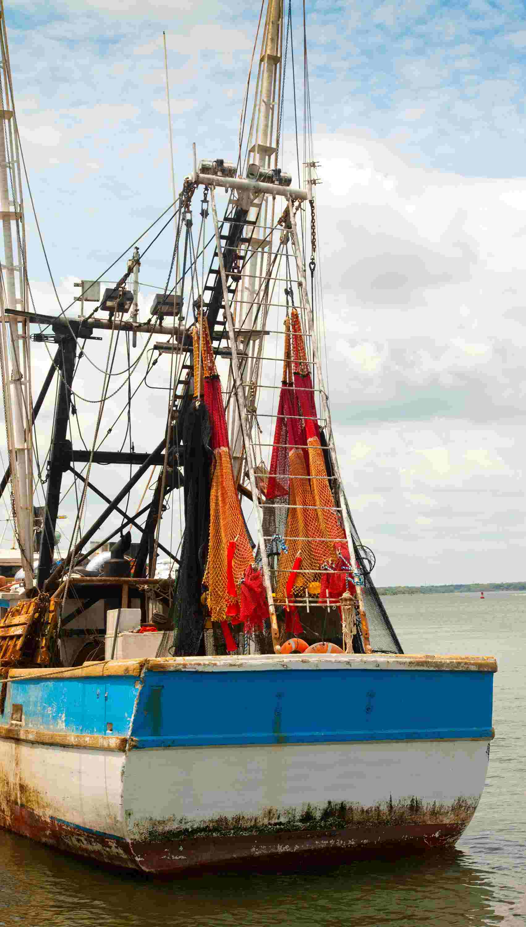 Fishing Trawler at sea