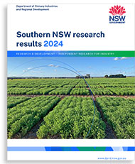 Southern NSW Results 2023 cover