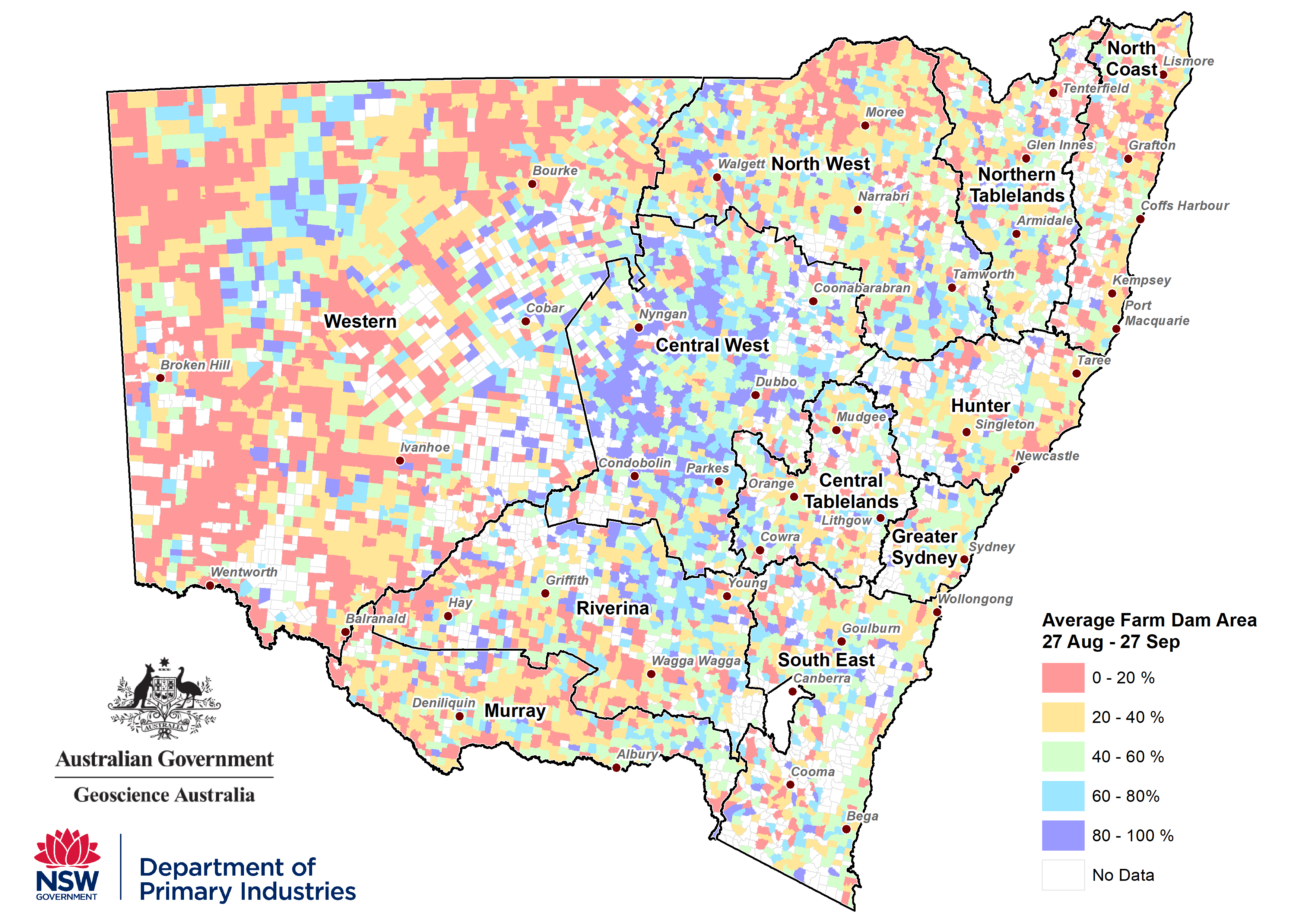 Farm Water Assessment Map