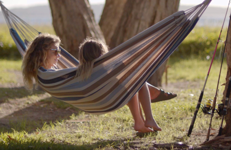 People on hammock