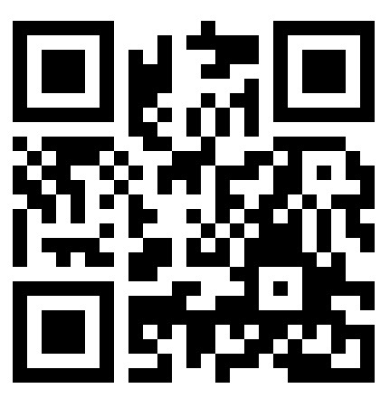 QR code links to subscription form