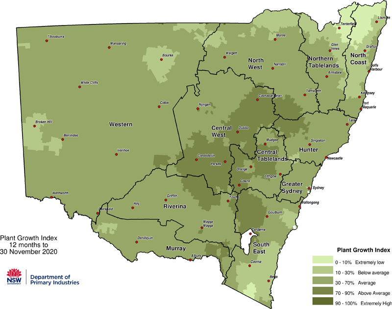 For an accessible explanation of this map contact the author seasonal.conditons@dpi.nsw.gov.au