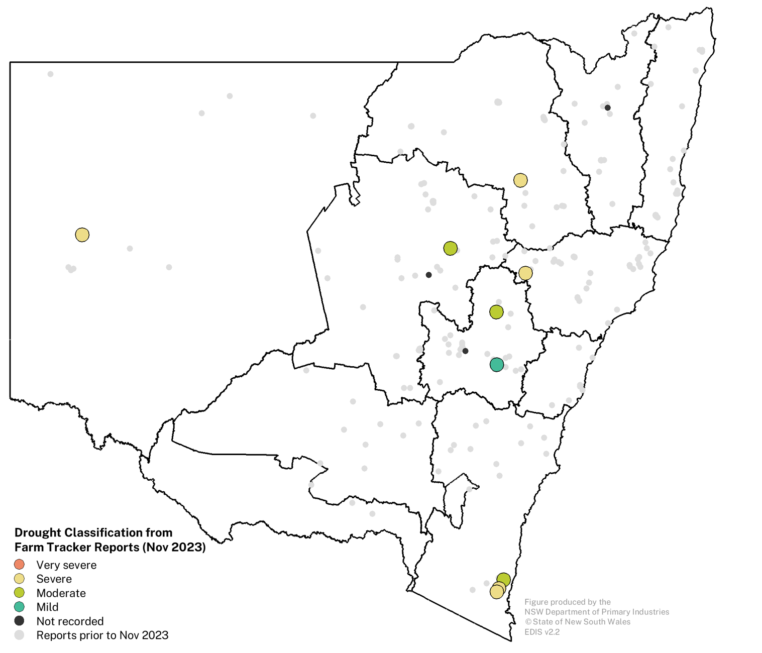 Figure 5a. NSW DPI Farm Tracker Reports - November 2023