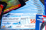 MO Tackle gift vouchers