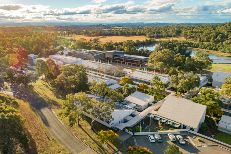 Aerial view of EMAI