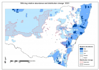 Wild dog 2023 distribution map