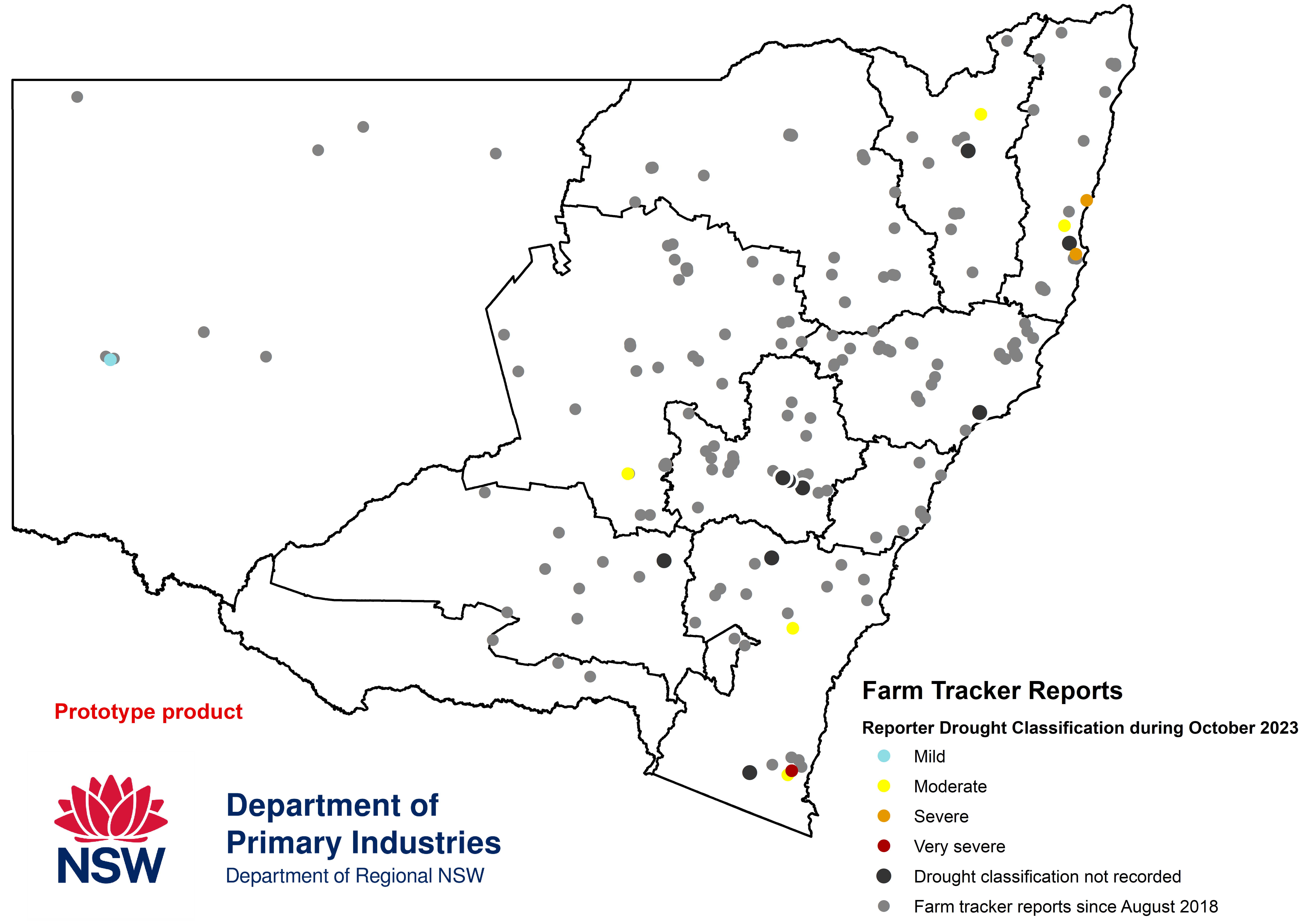 Figure 5a. NSW DPI Farm Tracker Reports - October 2023