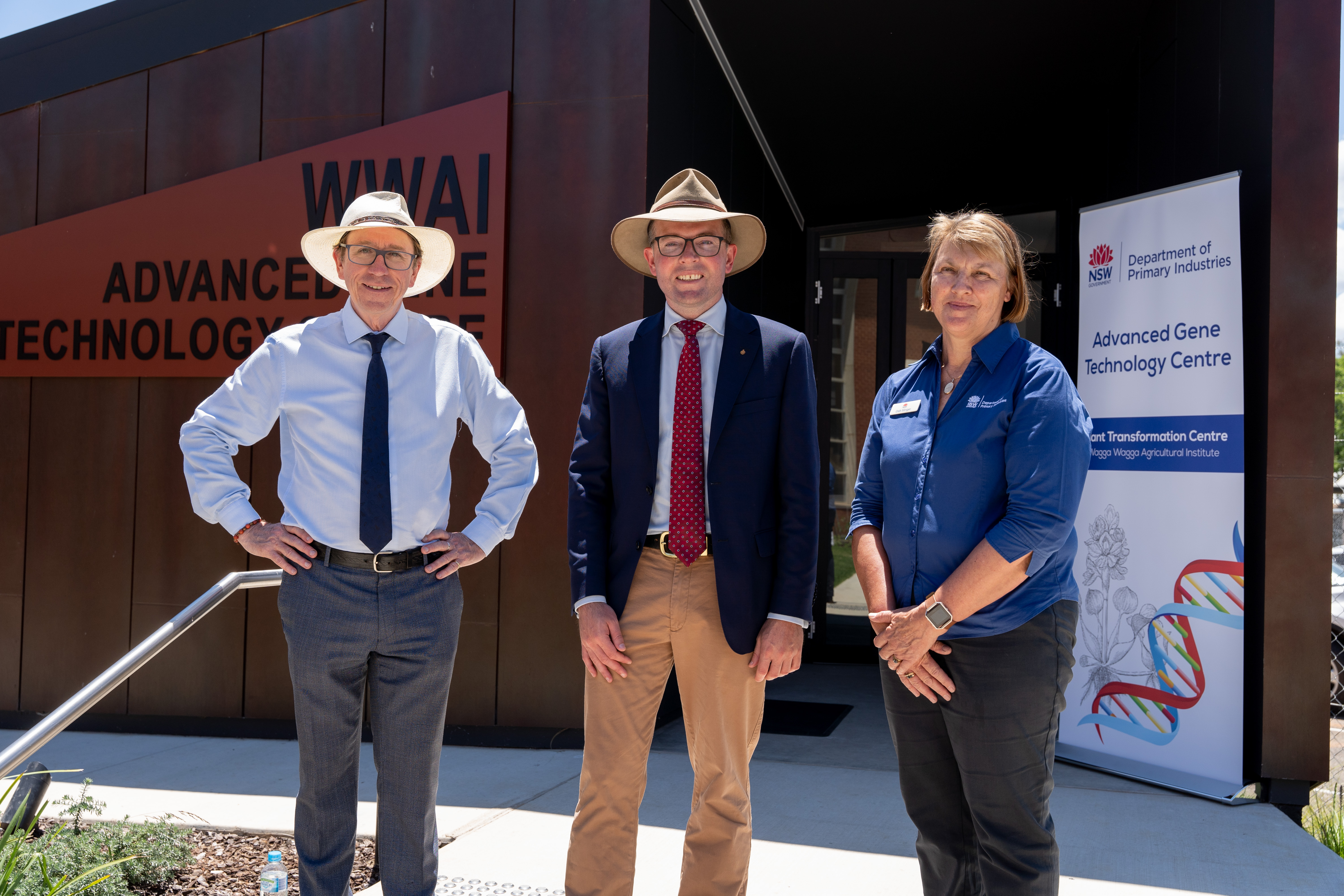 Minister Marshall - Advanced Gene Technology Centre