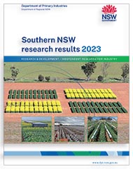 Southern NSW Results 2023 cover