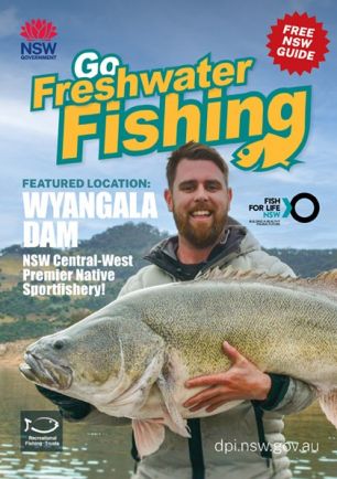 Wyangala Dam Go fishing guide cover