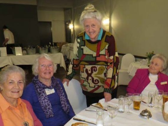 Margaret Wilson, Shirley Sugden, Barbara Short, Frances Witschi