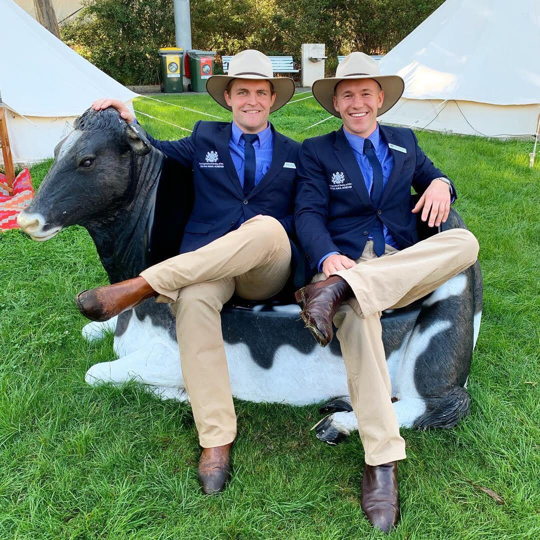 James Cleaver (left) and Samuel Johnson (right) 2019 RAS Rural Achievers 