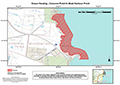 Map of closure for Corunna Point to Boat Harbour Point