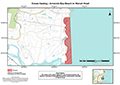 Map of closure for Armands Bay Beach to Murrah Head