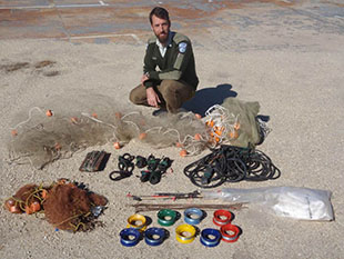 Illegal fishing gear seized from North Western NSW