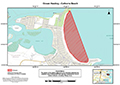 Map of closure for Culburra Beach