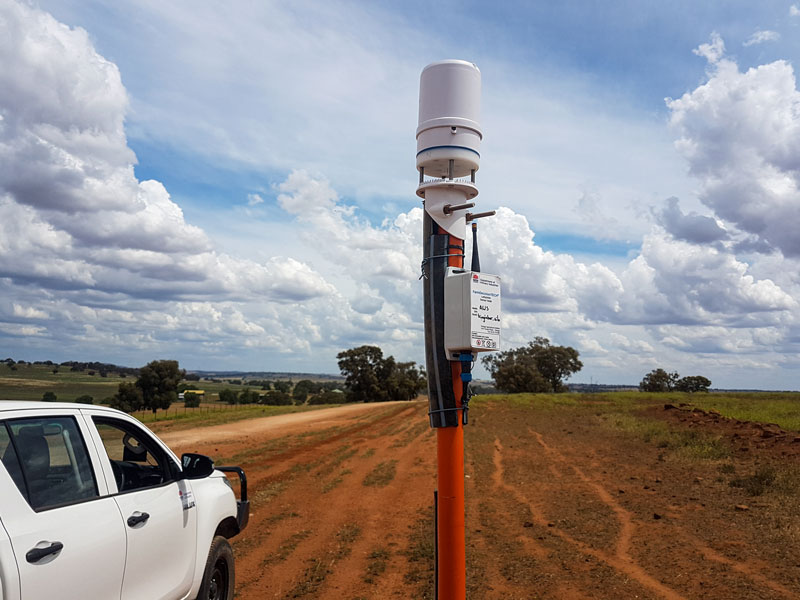 Ag weather and soil moisture monitoring 