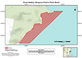 Map of closure for Bengunnu Point to Picnic Beach