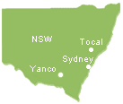 Tocal and Yanco locations 