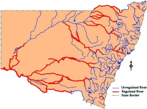 NSW Regulated rivers