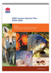  Front cover - NSW invasive species plan 2023-2028