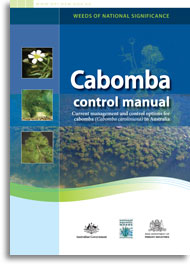 Cabomba control manual - cover